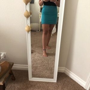 Teal j. Crew skirt
